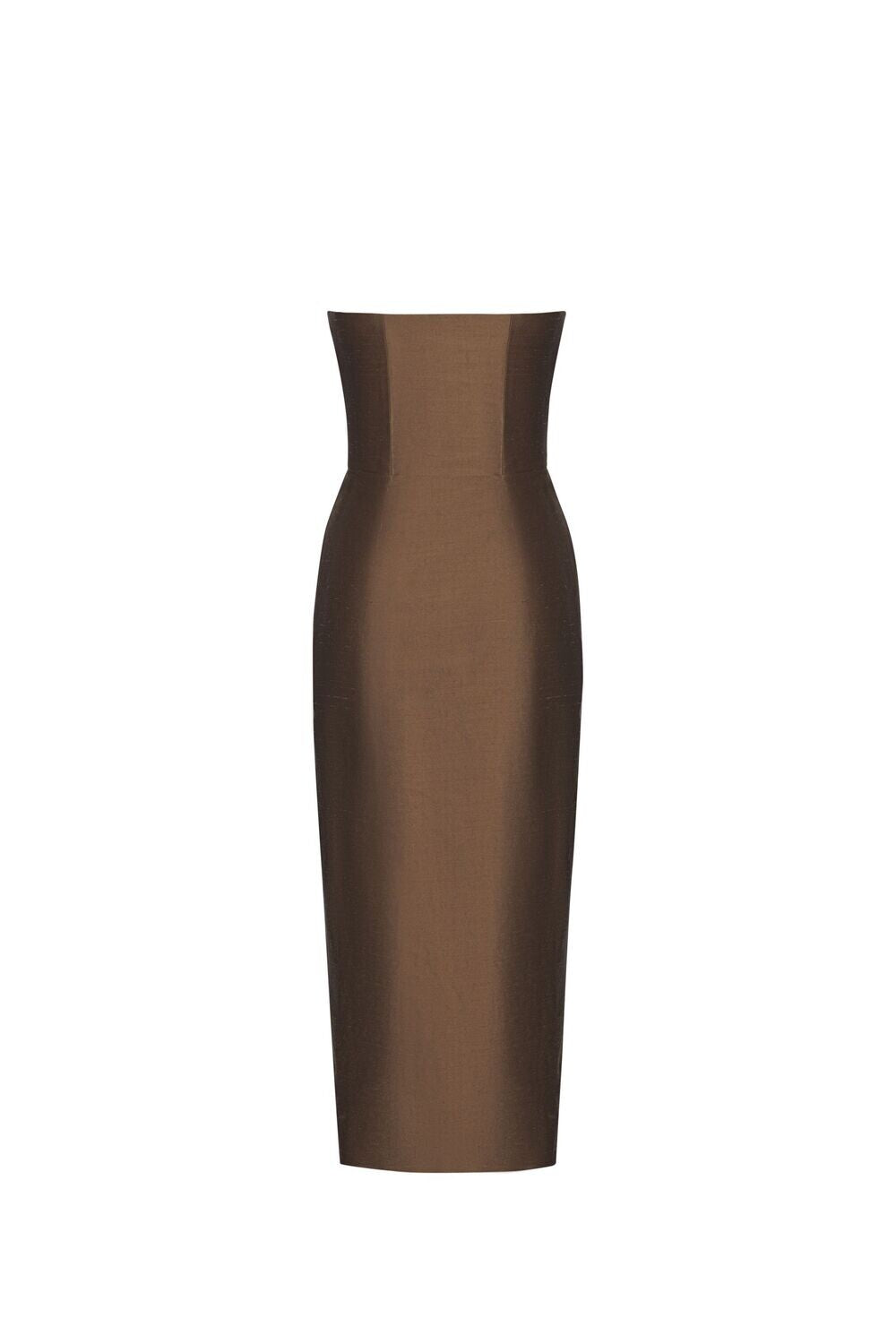 Nikki Dress (Brown)